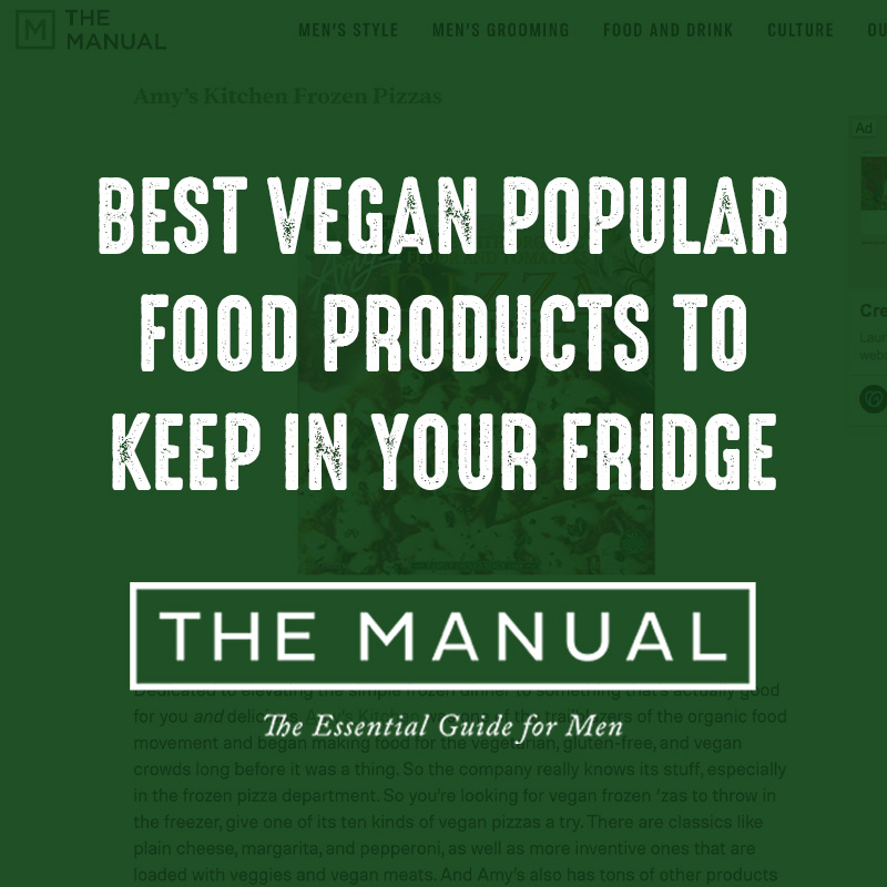 Best Vegan Popular Food Products to Keep in your Fridge - the Manual