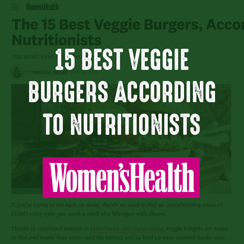 15 Best Veggie Burgers According to Nutritionists - Women's Health